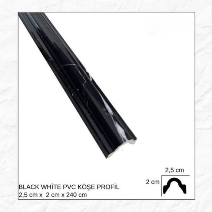 Black White Pvc Profil Black White Pvc Profil