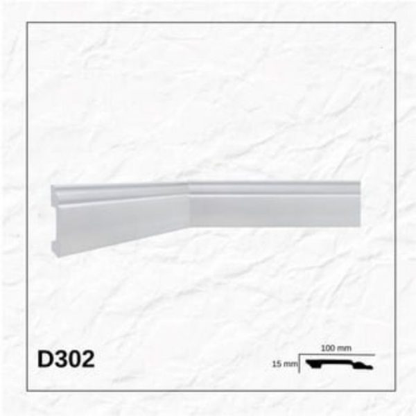 10 cm Korel Duvar Süpürgelik