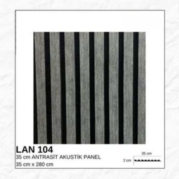 Antrasit Akustik Panel