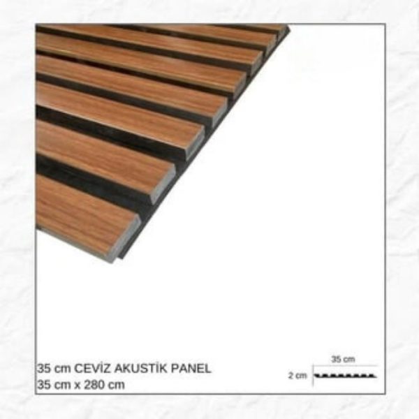 Ceviz Akustik Panel